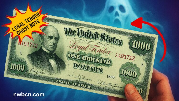 1880 $1,000 Legal Tender Ghost Note: Why the Last Bill Vanished and What We Know