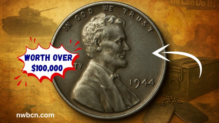 1944 Steel Wheat Penny Error Wartime Off-Metal Rarity Worth Over $100,000