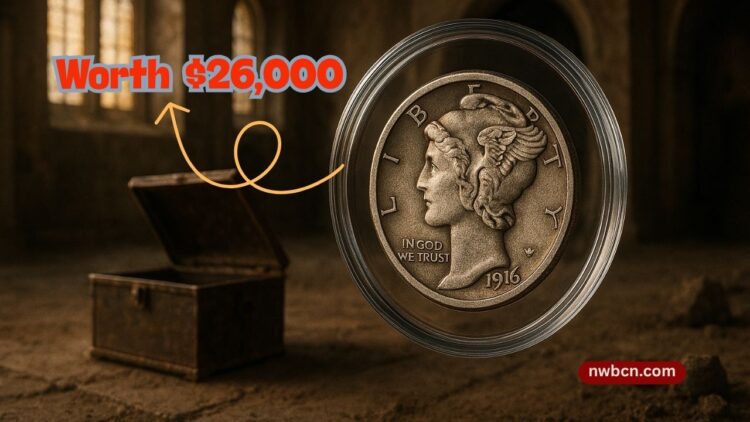 Found in a Time Capsule Under a Church Floor A 1916‑D Mercury Dime Worth $26,000