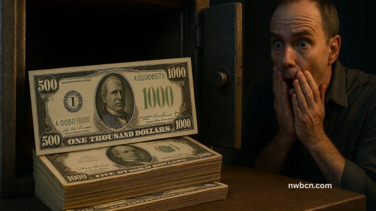 Inside an Abandoned Safe A Stack of 1934 $500 and $1,000 Bills Nobody Knew Existed