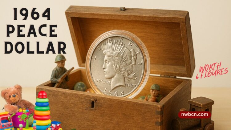 The Coin Hidden in a Toy Box 1964 Peace Dollar Replica Worth Six Figures
