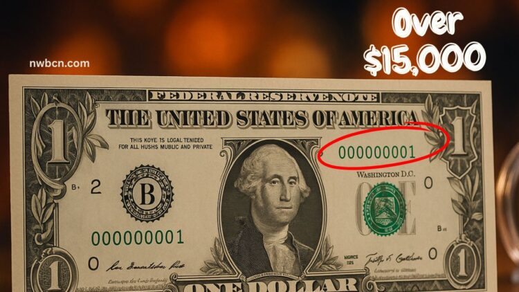 Why a $1 Bill Serial No. 00000001 Is Worth Over $15,000 – Full Guide